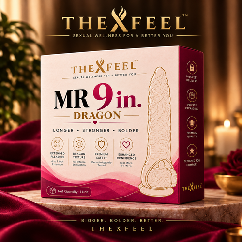 Luvora™ Dilbar dildo WITH VIBRATOR  9 IN.